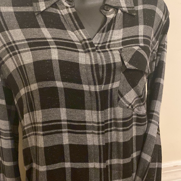 Ei8ht dreams plaid button down nWT Xs - Picture 4 of 6